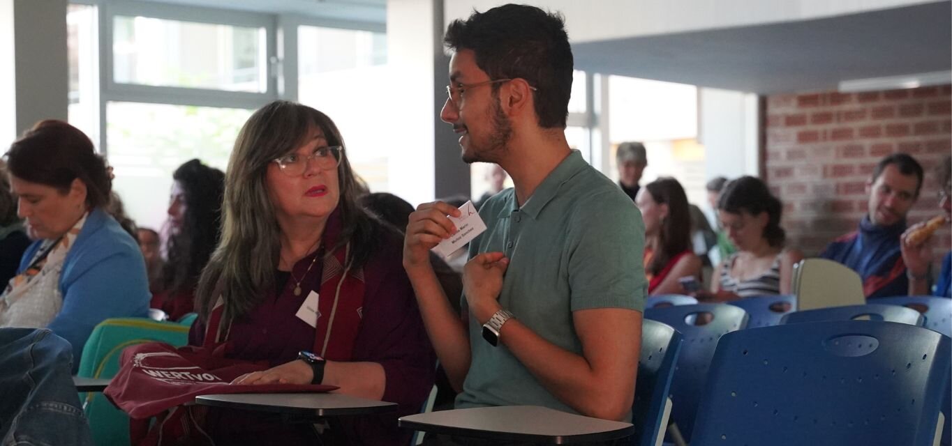 Gäste der International Week bei einem Vortrag an der KH Freiburg