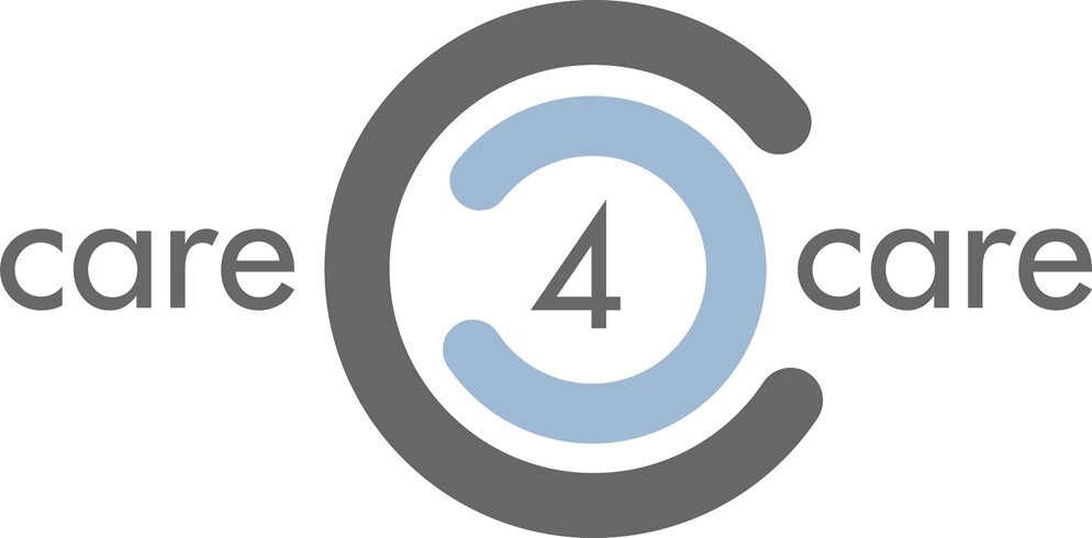 Logo care 4 care -Fachkräftebedarf in der Pflege im Zeichen von Alterung, Vielfalt und Zufriedenheit
