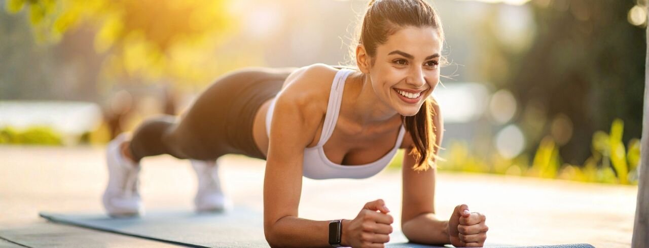 Studierende bei einer sportlichen Aktivität