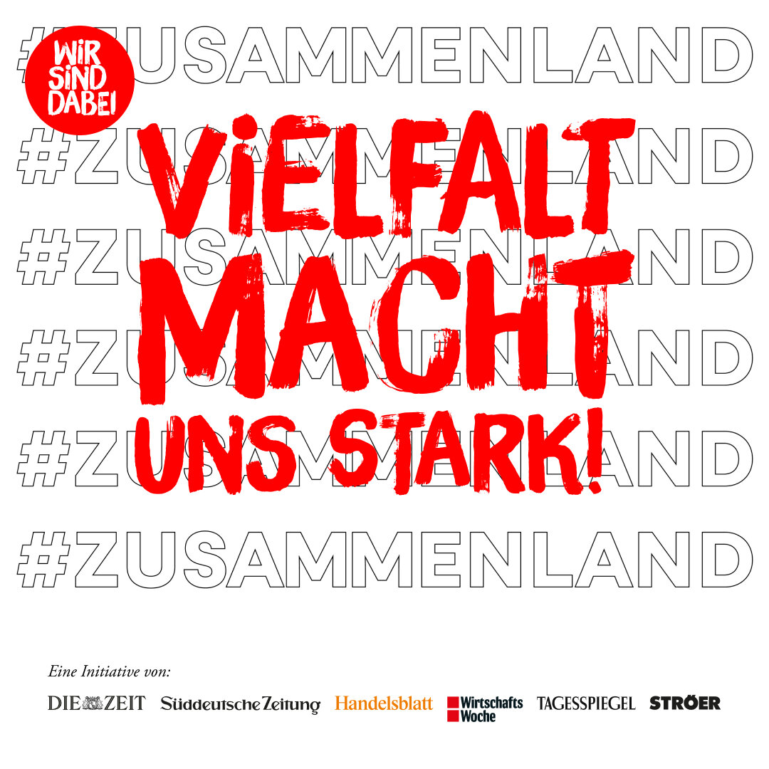 #Zusammenland - Vielfalt macht uns stark! #Zusammenland - Vielfalt macht uns stark!