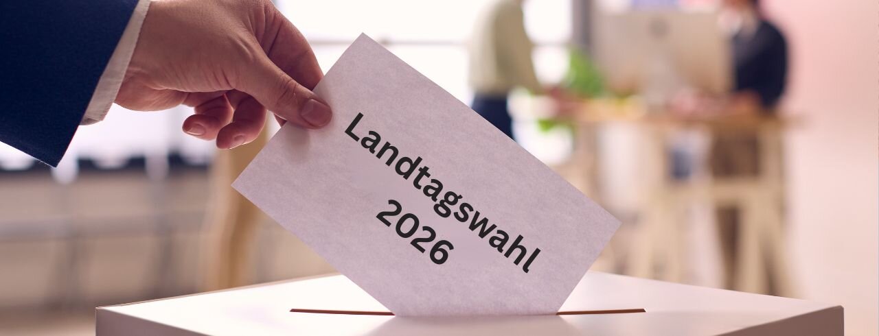 Urnengang bei einer Wahl