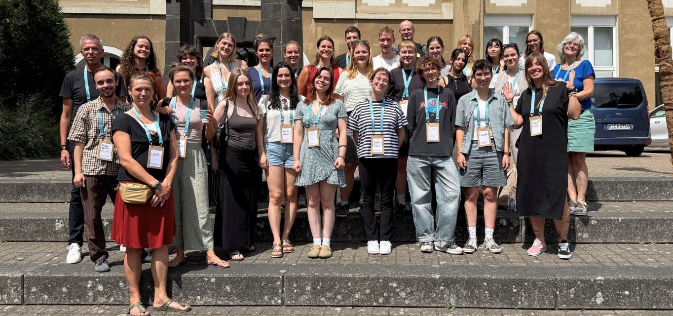 Gruppenbild der Studierenden der KH Freiburg und TH Köln beim PCE-Vorkongress